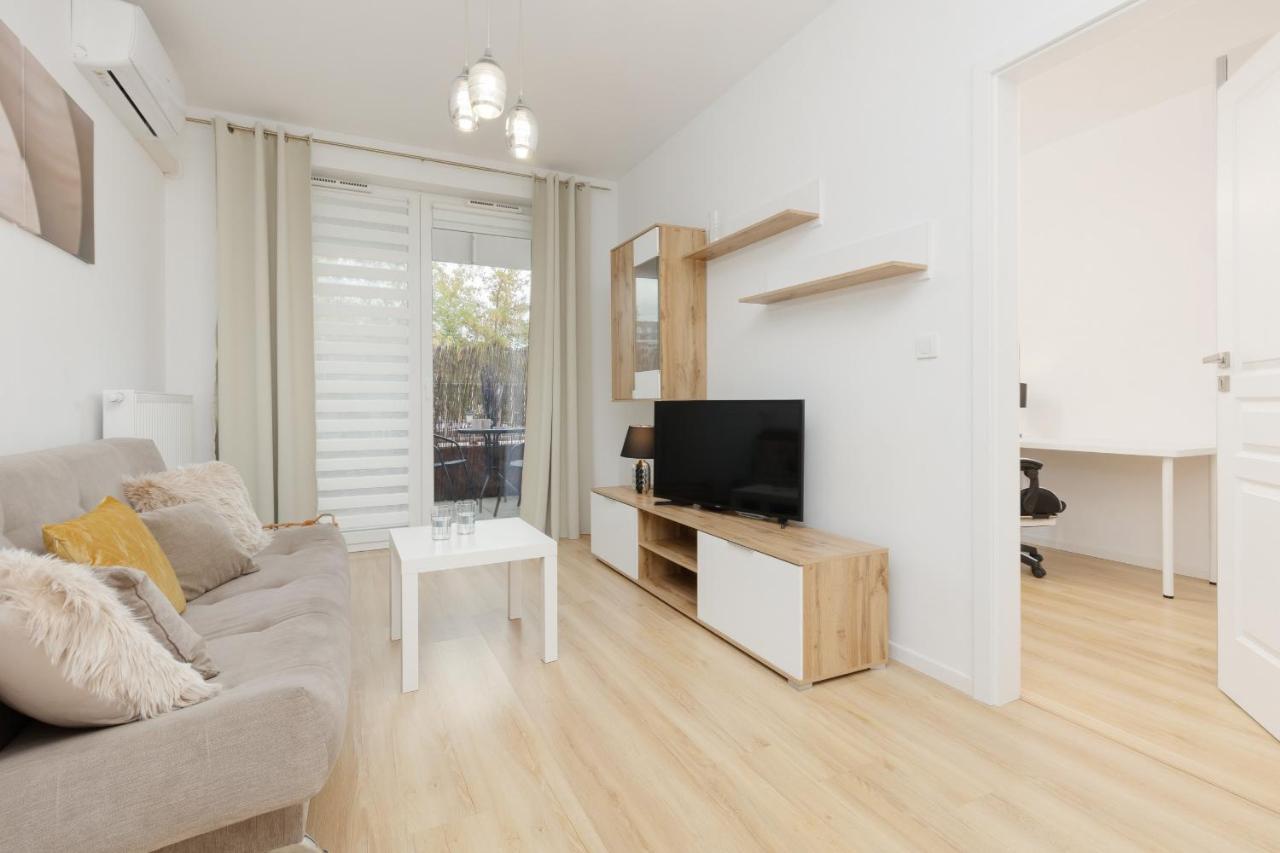 Apartment With Ac Warsaw Mokotow Business Centre By Noclegi Renters Eksteriør bilde