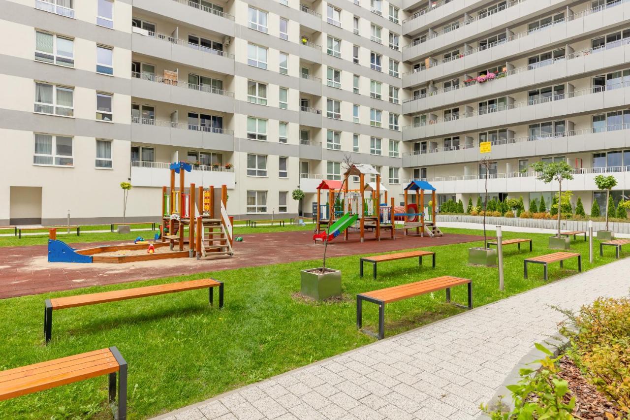 Apartment With Ac Warsaw Mokotow Business Centre By Noclegi Renters Eksteriør bilde
